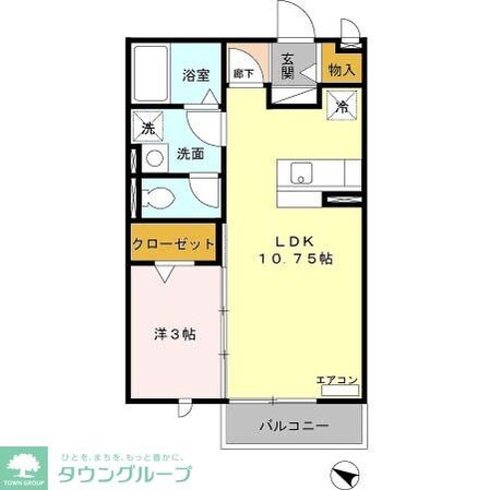 ヴェルドミールAの物件間取画像